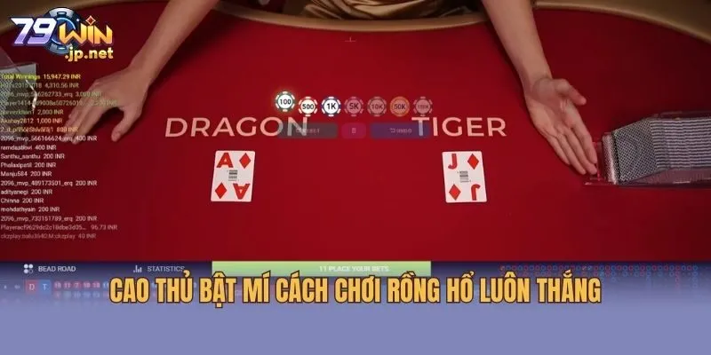 Cao thủ bật mí cách chơi rồng hổ luôn thắng