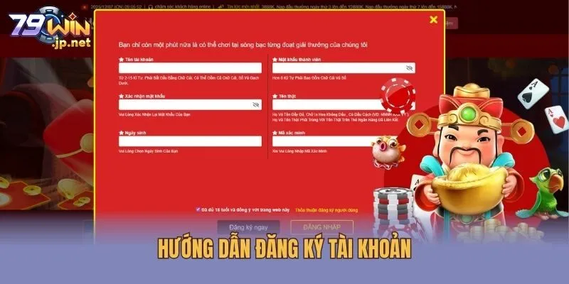 Hướng dẫn đăng ký tài khoản